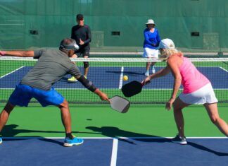 Pickleball helps boost seniors’ mental health, survey finds Pickleball helps boost seniors’ mental health, survey finds