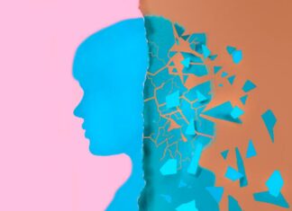 Maintain Your Brain Fitness as You Age by Prioritizing These 6 Things Illustration of a woman's head breaking away.