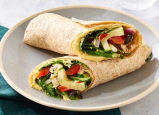 These Veggie Wraps Are an Easy Lunch Idea for Adults These Veggie Wraps Are an Easy Lunch Idea for Adults