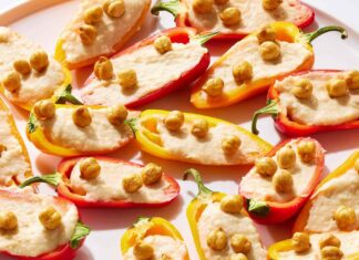 White Bean–Stuffed Mini Bell Peppers White Bean–Stuffed Mini Bell Peppers
