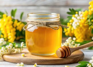 Raw honey boosts your immunity naturally raw honey in a jar