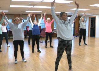 Senior fitness class brings women together Senior fitness class brings women together