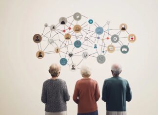 Diverse Social Ties Boost Health in Aging Neuroscience News logo for mobile.