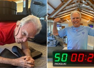 Senior fitness record: 80-year-old holds plank for astonishing 50 minutes Senior fitness record: 80-year-old holds plank for astonishing 50 minutes