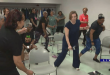 Around Town checks out a senior fitness class