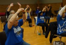 Fitness classes keep seniors on the move and connected at St. Louis Parish- Detroit Catholic Fitness classes keep seniors on the move and connected at St. Louis Parish- Detroit Catholic