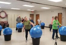 Senior services offering new fitness drumming class Senior services offering new fitness drumming class