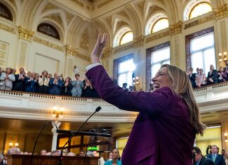 Mikie Sherrill’s budget would kick high-earning seniors off a new tax relief program, expand mental health services for kids Gov. Mikie Sherrill arrives in the Assembly Chamber at the New Jersey State House to deliver her budget address Tuesday, Mar. 10, 2026.
