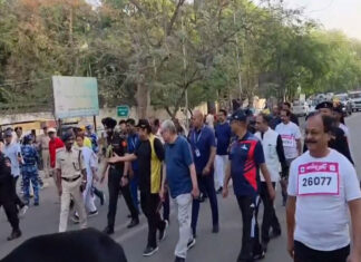 Bihar Governor, DGP participates in ‘Raftaar-e-Sukoon’ marathon for senior citizens Visual from