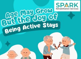 Celebrate National Senior Health & Fitness Day with Spark’s services! Active Seniors Poster 28May26