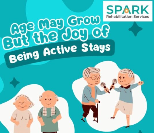 Celebrate National Senior Health & Fitness Day with Spark’s services! Active Seniors Poster 28May26
