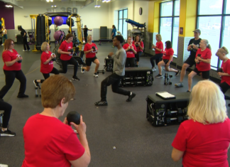 Seniors taking part in workout group prove age is just a number Seniors taking part in workout group prove age is just a number
