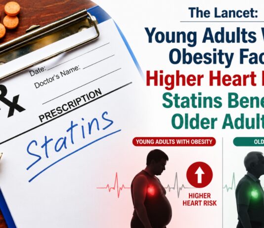 The Lancet: Young Adults With Obesity Face Higher Heart Risk; Statins Benefit Older Adults The Lancet: Young Adults With Obesity Face Higher Heart Risk; Statins Benefit Older Adults